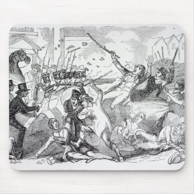 Plug Plot Riot in Preston Mouse Pad (Front)