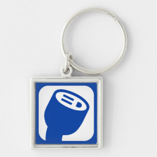 PlugShare Logo Keyring