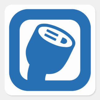 PlugShare Logo Sticker