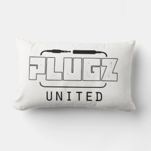 Plugz Throw pillow