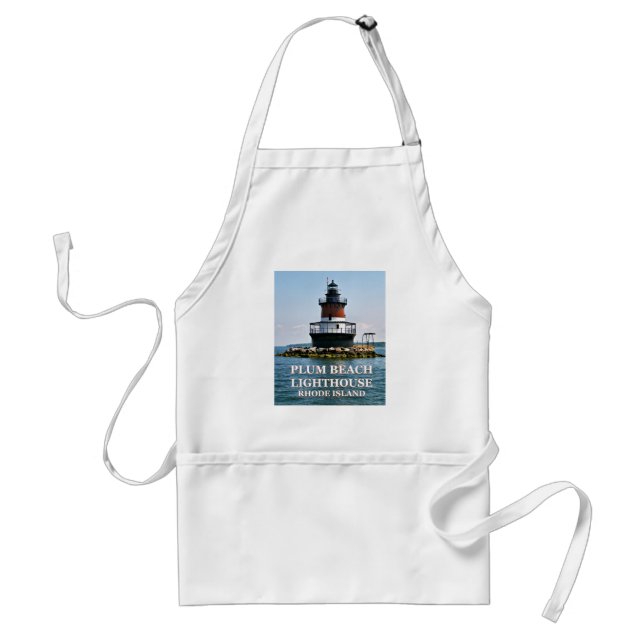 Plum Beach Lighthouse, Rhode Island Apron (Front)