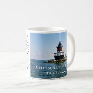 Plum Beach Lighthouse, Rhode Island Mug