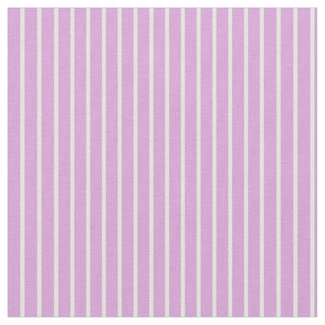 Plum & Beige Stripes Pattern Fabric (Close Up)