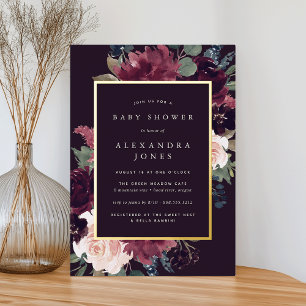 Plum Blossom Baby Shower