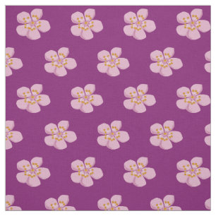 Plum blossom fabric