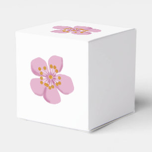 Plum blossom favour box