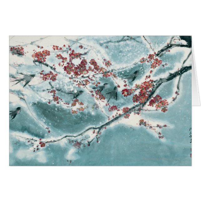 Plum Blossom in Snow (Front Horizontal)