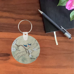 Plum Blossom in Spring Key Ring