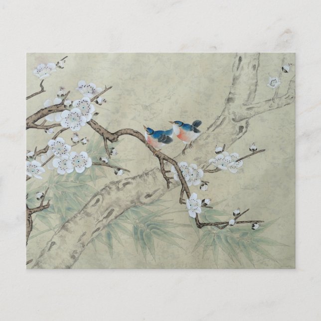 Plum Blossom in Spring - Paper Sheet (Front)