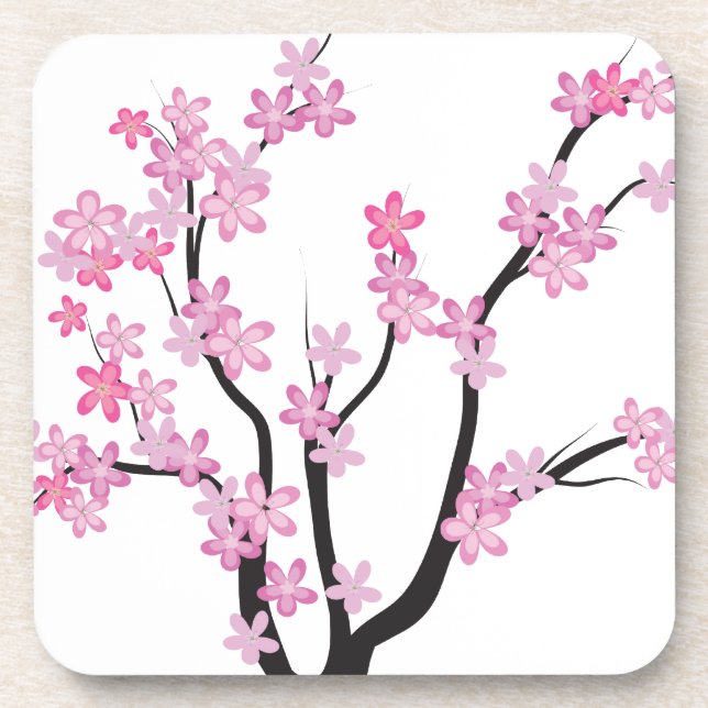 Plum Blossom Tree Coaster (Front)