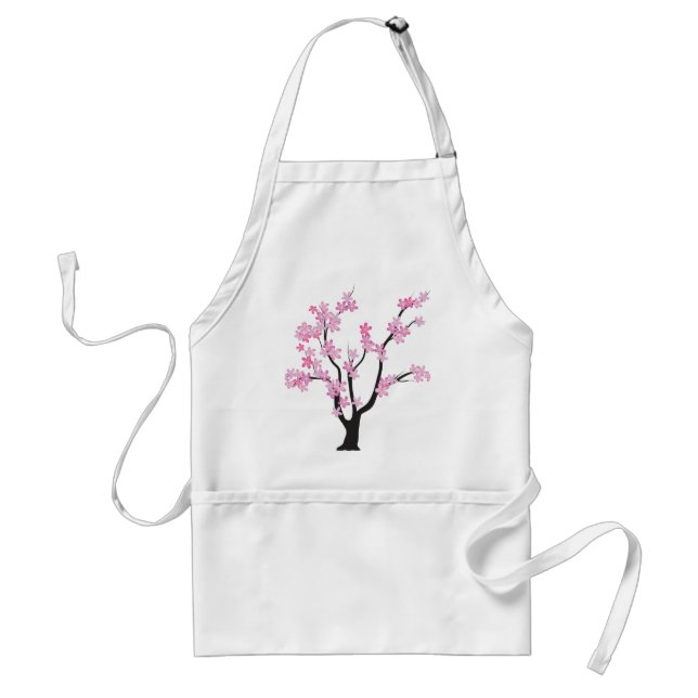 Plum Blossom Tree Standard Apron (Front)
