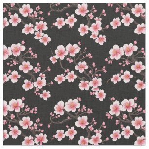 Plum Blossoms - 1 Fabric