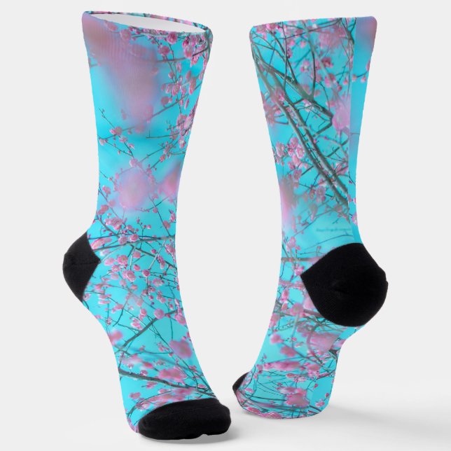 Plum Blossoms (Suzhou, China) Socks (Angled)