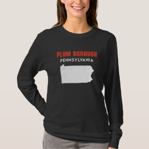 Plum borough Pennsylvania USA State America Travel T-Shirt