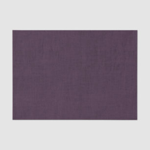 Plum Burlap Texture Tissue Paper
