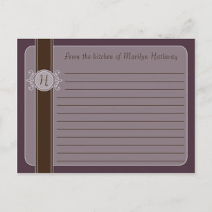 Plum Classic Harvest Recipe Cards
