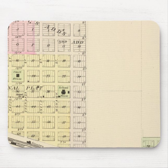 Plum Creek, Nebraska Mouse Pad (Front)