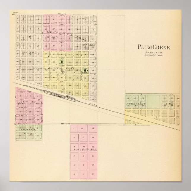 Plum Creek, Nebraska Poster (Front)