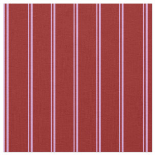 Plum & Dark Red Pattern of Stripes Fabric