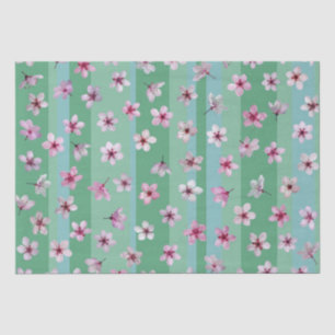 Plum Flowers Tissue Paper