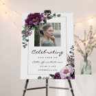 Plum Funeral Celebration of Life Welcome Sign