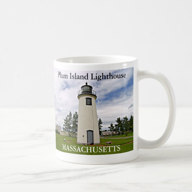 Plum Island Lighthouse, Massachusetts Mug (Right)
