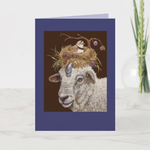 Plum Island Sheep card