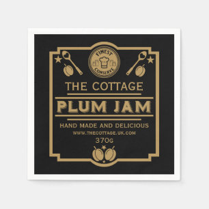 Plum Jam Conserve Maker Napkin