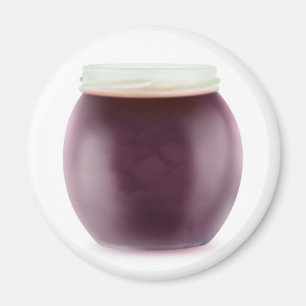 Plum jam magnet