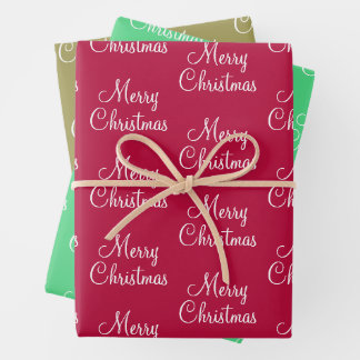 Plum Khaki and Seafoam Green Wrapping Paper Sheet