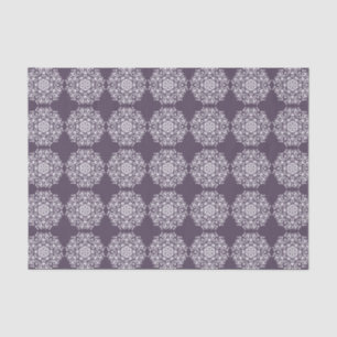Plum Mandala Tissue Paper