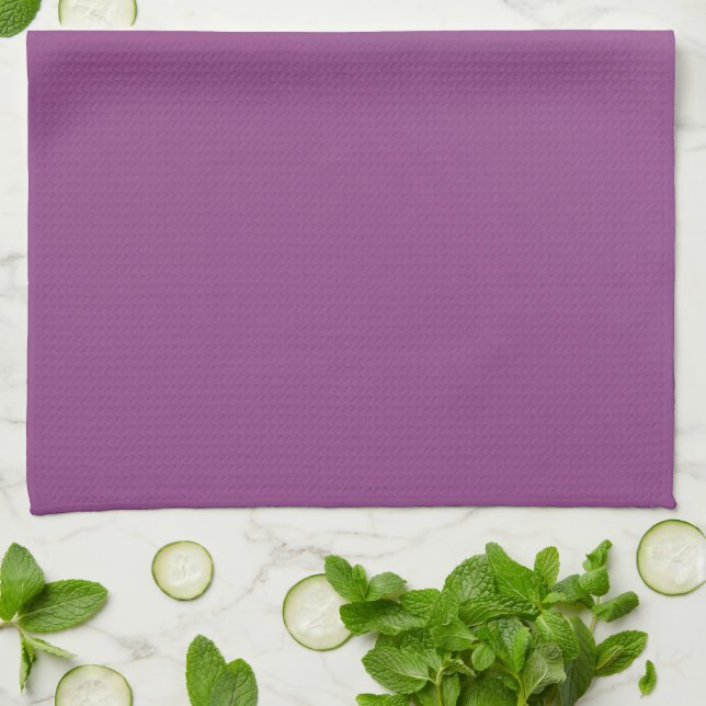Plum Nice Tea Towel (Folded)