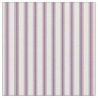 Plum Purple and White Classic Ticking Stripes