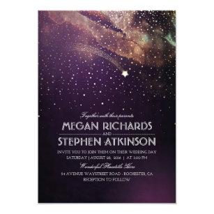 Shooting Star Wedding Invitations 9