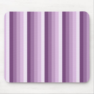 Plum purple shadow stripes mouse pad