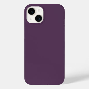 Plum, solid colour, Case-Mate iPhone 14 case