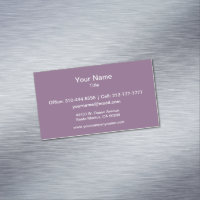 Plum Solid Colour