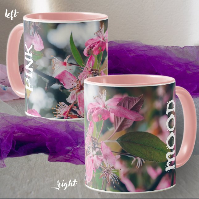 Plum Tree Branch with Pink Flowers Mug (Creator Uploaded)