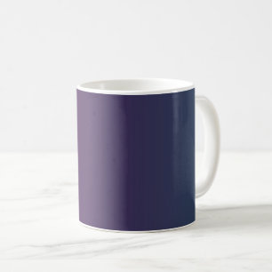 Plum Twilight - Elegant Plum Blue Gradient Mug 