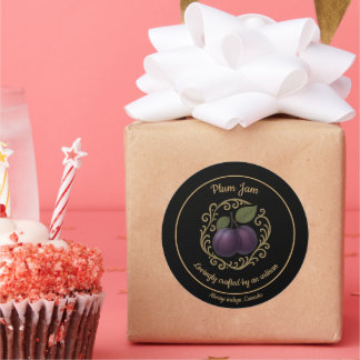 Plum Velvet – Gourmet Jam Label