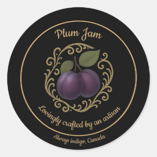 Plum Velvet – Gourmet Jam Label