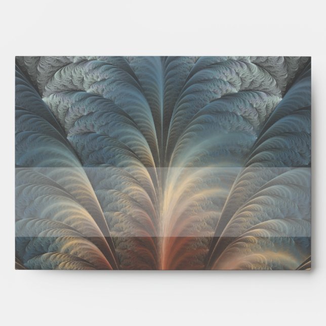 Plumage Abstract Art Envelope (Front)