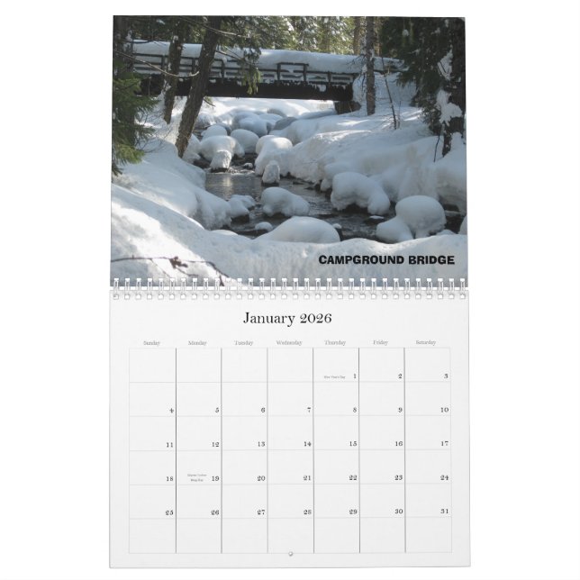 PLUMAS EUREKA STATE PARK  2010 CALENDAR (Jan 2026)
