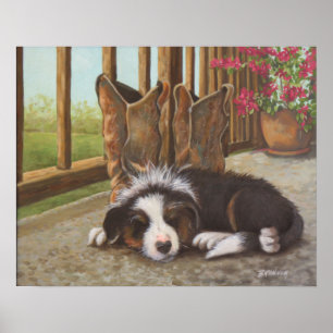 Plumb Tuckered Out Poster