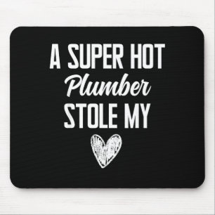 Plumber Boyfriend Girlfriend Stole My Heart Funny  Mouse Pad