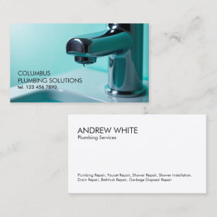 Plumber Business Card