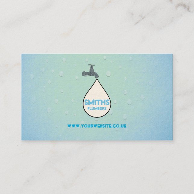 Plumber Business Card (Front)