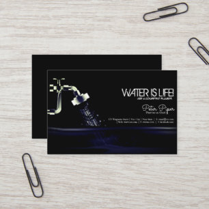 Plumber Business Card