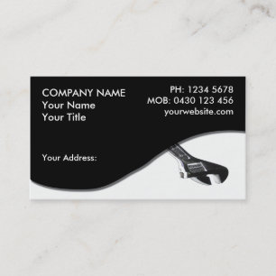 Plumber Business Card