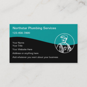 Plumber Business Cards